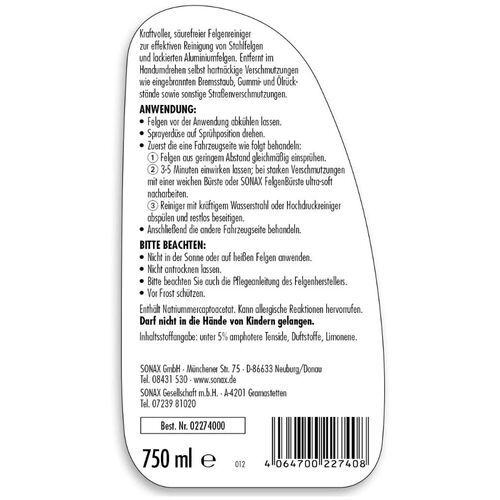 SONAX 227400